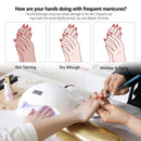VOLLUCK 1 Pairs Anti-UV Shield Glove, UPF50+ Fingerless UV Protection Glove for UV and LED Manicure Lamps Dryer Nail Art Skin Care Glove (Black) VOLLUCK