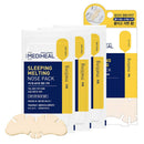 MEDIHEAL Sleeping Melting Nose Pack 3ea x 2 Pack (Total 6ea) - Non Irritating 1 Step Pore Care Overnight Mask Sheet, Removes Blackheads and Sebum, Pore Soothing & Tightening Mediheal