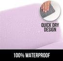 Gorilla Grip Original Spa Bath Pillow Features Powerful Gripping Technology, Comfortable, Soft, Large, 19.5x14.5, Luxury 3-Panel Design for Shoulder, Neck Support, Fits Any Size Tub, Jacuzzi, Pink Gorilla Grip Store