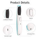 Electric Foot Callus Remover, Rechargeable Foot File Callus Remover with LED Light, Dead Skin Remover for Feet, Professional Pedi Foot Care Pedicure Tools for Women Men Hard Cracked Dry Skin (Blue) AM 8:00