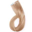 S-noilite Rooted Tape in Human Hair Extensions Tape in Remy Human Hair Piece Seamless Skin Weft Invisible Double Sided Tape Full Head Straight 20Pcs 30Gram 16Inch (