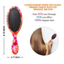 Wet Brush Disney Original Detangler Hair Brush - Belle - Comb for Women, Men and Kids - Wet or Dry – Removes Knots and Tangles - Natural, Straight, Thick and Curly Hair – Pain-Free Wet Brush