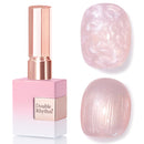 Double Rhythm 0.5 Oz Gel Nail Polish Neutral Natural Same Color Same Bottle Translucent Light Milky Pastel 15ML Manicure French Design Art DIY at Home (Pearl Green-B1146) Infinity Warehouse