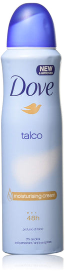 Dove Antiperspirant Body Spray 150Ml Talco Pack (2) Dove