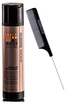 Watercolors Color Depositing Sulfate-Free Shampoo, Maintains & Enhances Haircolor (w/ Sleek Steel Pin Rat Tail Comb) Water Colors Hair Dye Maintenance Wash (Molten Bronze - 8.5 oz) Water Colors