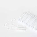 GIMME Bands Elastic Stacks, Peel Apart Plastic Bands, No Hair Tearing or Ripping, Non-Slip Elastic Hair Ties, Great for Purse or Travel, 320PC (Clear) GIMME