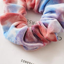 MOFEINI 6pcs Tie Dye Scrunchies for Hair, Comfortable & Soft Large Velvet Scrunchies Hair Bands Elastic Ponytail Holders Hair Ties for Women Girls Hair Accessories (6 Pcs Tie Dye Pattern) MOFEINI