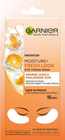 Garnier Skin Naturals Moisture Bomb Eye tissue mask with orange juice and hyaluronic acid 6g Garnier