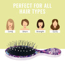 Wet Brush Squirt Detangler Hair Brushes - Llama Happy Hair - Mini Detangling Brush with Ultra-Soft IntelliFlex Bristles Glide Through Tangles with Ease - Pain-Free Comb for All Hair Types Wet Brush