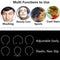 XINGZHE Fashion Hair Bands Men Women, Metal Headband for Mens Hair Band Outdoors Sports Headbands Womens Clip Ties Non Slip Smooth Elastic With Teeth Comb Unisex Hairband Accessories Beauty Care 2 PCS XINGZHE