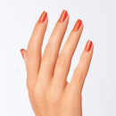OPI Nail Lacquer, My Chihuahua Doesn’t Bite Anymore, Orange Nail Polish, Mexico City Collection, 0.5 fl oz OPI