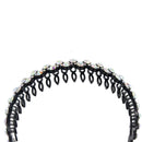 Yeshan Teeth Comb Headbands For Women with Rhinestone and Crystal beaded Hairband,Pack of 4 Yeshan
