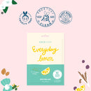 Everyday Lemon Illuminating Mask With No Harsh Chemicals - Illuminating, Clarifying, Balancing (Pack of 10) FACETORY