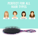 Wet Brush Original Detangler Brush - Llama, Happy Hair - All Hair Types - Ultra-Soft Bristles Glide Through Tangles with Ease - Pain-Free Comb for Men, Women, Boys & Girls Wet Brush