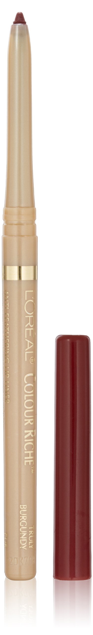L'Oreal Paris Colour Riche Lip Liner, Truly Burgundy, 0.007 Ounce L'Oréal Paris
