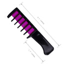 Hair Chalks for Girls, 6 Bright Temporary Washable Hair Color Combs with 3 Glitter, Hair Chalk Dyeing for Birthday Cosplay Halloween Party, Non-Toxic, Safe for Kids & Teens Byhoo