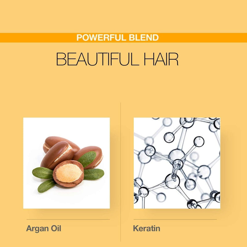 Global Keratin GK Hair Smoothing Serum - 100% Pure Organic Argan Oil 1.69 or 0.34 Fl. Oz Hydrating Strength Shine Dry Damaged Repair Anti-Frizz Moistures Nourishment GKhair Store
