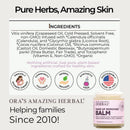 Ora's Amazing Herbal Makeup Remover Balm, Calendula Cleansing Balm with Licorice Root, Make Up Remover, Fragrance Free Skincare, Plant Based Makeup Melt, 4 oz Infinity Warehouse