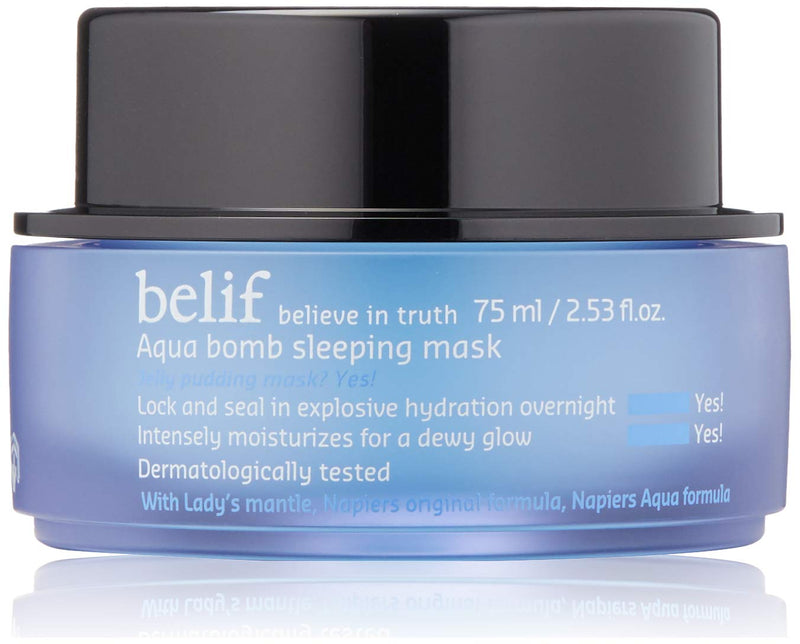 | belif Aqua Bomb Sleeping Mask | Soothing Face Mask for Dry Skin | Face Treatment, Hydration, Clean Beauty martinandmark.com