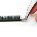 LASHVIEW LT02 Application Tweezers for Individual and 3D 6D Volume Mink Eyelash Extensions Curved Point Tweezers Professional Stainless Steel Precision Tweezers (LT02) LASHVIEW
