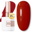 Double Rhythm 0.5 Oz Gel Nail Polish Neutral Natural Same Color Same Bottle Translucent Light Milky Pastel 15ML Manicure French Design Art DIY at Home (Pearl Green-B1146) Infinity Warehouse