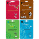 Celavi Face Mask Set Korean Beauty Essence Facial Paper Sheet Mask Korea Skin Care Moisturizing 3 of each 12 flavors (New) K-Beauty Skincare 36 masks in a pack Made in Korea Celavi Cosmetics