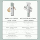 Glo Skin Beauty BHA Clarifying Gel Moisturizer – Oil Free Face Moisturizer for Acne-Prone & Oily Skin, With Salicylic Acid to Refine & Balance, Reducing the Appearance of Pores Infinity Warehouse