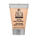 ZUZU LUXE Oil Free Liquid Foundation (L-6), 1 fl oz, Infused with vitamins A,E, aloe to keep skin supple and resilient. Natural, Paraben Free, Vegan, Gluten-free, Cruelty-free, Non GMO. Zuzu Luxe