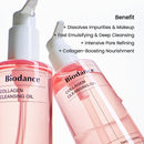 BIODANCE Collagen Cleansing Oil, Facial Oil Cleanser, Gentle Makeup Remover without Clogging Pores, Removes Bleackhed and Whitehead for Sensitive Skin, Oily Skin, Korean Skincareㅣ6.76 fl. oz. (200 ml) Infinity Warehouse