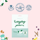 FaceTory Everyday Jasmine Moisturizing Mask With No Harsh Chemicals - Moisturizing, Calming, and Balancing (Pack of 10) FACETORY