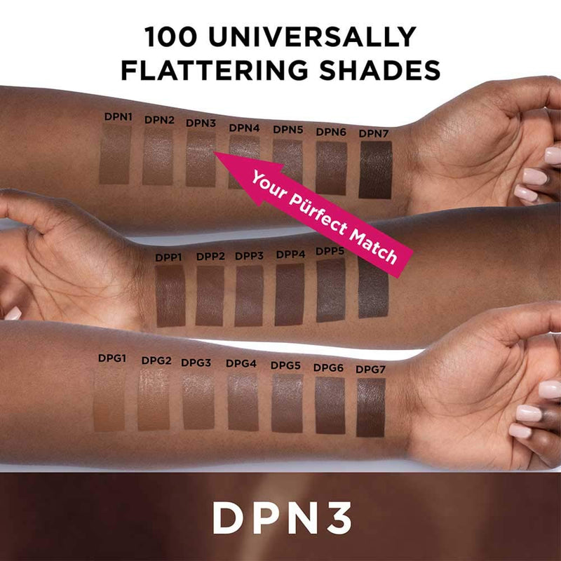 PÜR 4-in-1 Love Your Selfie Longwear Foundation & Concealer, Dpn3, 1.2 Fl Oz PÜR MINERALS