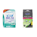Fresh Guard Soak Specially Formulated CLEANER for Retainers Mouthguards& Removable Braces-24 Count & DenTek Comfort Fit Dental Guard Kit DenTek