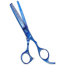 Equinox Professional Razor Edge Series - Titanium Barber Hair Thinning/Texturizing Scissors/Shears - 6.5 Inches Equinox International