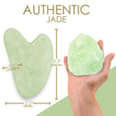 Radiant Harmony Jade Roller & Gua Sha - Jade Gua Sha Massage Tool as Face Massager - Jade Roller for Face as Skin Care Tools - Easy to Use Gua Sha Facial Tools - Arrives in a luxury box with guide (Jade Roller & Gua Sha) RADIANT HARMONY