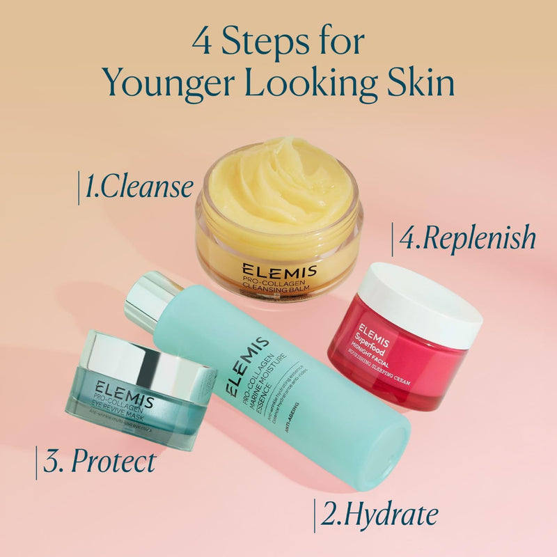 ELEMIS Superfood Midnight Facial, Moisturizer Face Cream, Hydrating Face Moisturizer for Dry Skin, Firming Facial Cream, Camu Camu & Vitamin C Cream Infinity Warehouse