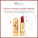 Besame Cosmetics | Dusty Rose Lipstick - 1969 | Classic Color Lipstick | Vintage Makeup | Long Lasting Lipstick | Semi Matte Lipstick for Women | Moisturizing Lipstick for Sensitive Skin BESAME COSMETICS