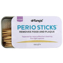 DrTung's Double-sided Perio Sticks X-THIN Remove Plaque Interdental Fit Between Teeth Nordic Birch 2 Pack drTung's