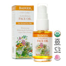 Badger - Face Oil, Seabuckthorn, Certified Organic, Seabuckthorn Oil, Organic Face Oil, Moisturizing Facial Oil, Natural Face Oil, 1 oz Glass Bottle Badger