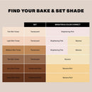 Morphe Jumbo Bake & Set Translucent Setting Powder - Lightweight, Talc-Free Finishing Powder for Face Makeup with a Soft, Natural Finish - Minimizes Shine for Up to 24HR - Translucent (0.62 oz) Infinity Warehouse