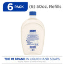 Softsoap - US05264A SOFTSOAP Liquid Hand Soap Refill, Soothing Aloe Vera, 50 Ounce Bottle, Bathroom Soap, Bulk Soap, Moisturizing Hand Soap, Premium Scented Hand Soap (Pack of 6) Softsoap
