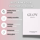 Glov Beauty Micro Infusion System for Face & Lips – 0.25mm 24k Gold Cosmetic Facial Stamp with Hyaluronic Acid, Collagen Peptides & Licorice Root Serum Ampoules (4x Infusion Application, 12x Serums) Infinity Warehouse