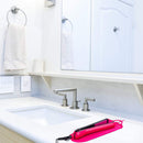 ZAXOP Silicone Heat Resistant Holder Mat Pouch for Flat Iron,Curling Iron,Hot Hair Tools(Hotpink) ZAXOP