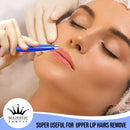 Professional Stainless Steel Slant Tip Tweezer For Men & Women - The Best Precision Eyebrow Tweezers Pluckers For Shaping Eyebrows & Hair Removal -Slanted Twizzers/Plucker- Brow Plucking Majestic Bombay
