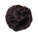 Messy Bun Hair Piece Scrunchy Updo Hair Pieces for Women Fluffy Wavy Hair Bun Scrunchies Donut Hairpiece Synthetic Chignons With Elastic Rubber Band Medium Brown-Thicker 1 pc Benehair