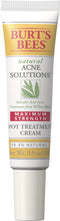 Acne Spot Treatment, Burt's Bees Face Cream for Acne-prone Oily Skin with Salicylic Acid, All Natural, Maximum Strength, 0.5 Ounce (Packaging May Vary) Burt's Bees