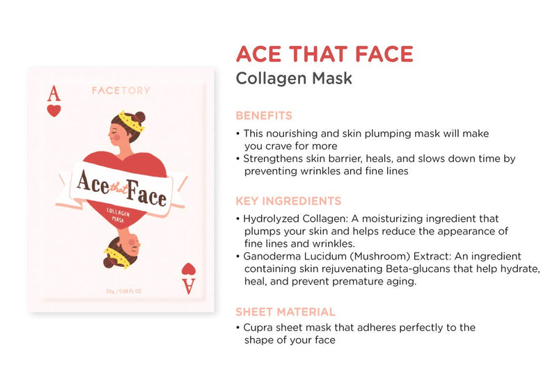 FaceTory 7 Sheet Mask Gift Set | Hydrate, Brighten, Moisturize for Glowing Skin FACETORY Store