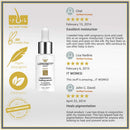 LEROSETT Healing Serum for Acne Scarring, Redness, Breakouts, Irritation, Hydrate, Soothe, Firm, Plump, with Organic Aloe Vera, Collagen, Elastin, Keratin, Vitamin C, Ginseng 1 oz Gunilla Of Sweden