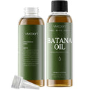 Batana Oil for Hair Growth, 100% Pure & Natural Raw Batana Oil, Dr. Sebi Organic Oil from Honduras, Care for Hair Thickness & Scalp & Skin, 4.23 fl oz, 1 Bottle with 2 Caps Infinity Warehouse