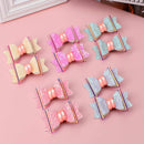 10PCS Glitter Hair Clips Bows Combine With Ballet Shoes Alligator Clips For Girls Toddlers Kids Gift volepet