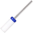 PANA Professional 3/32" Shank Size - Flat Top Small Barrel White Ceramic Bit - Nail Drill Bit for Dremel Machine Pana